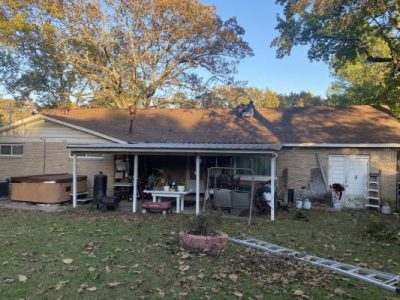 Completed Shingle Roof Installation