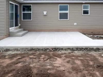 Home Patio Concrete Installation